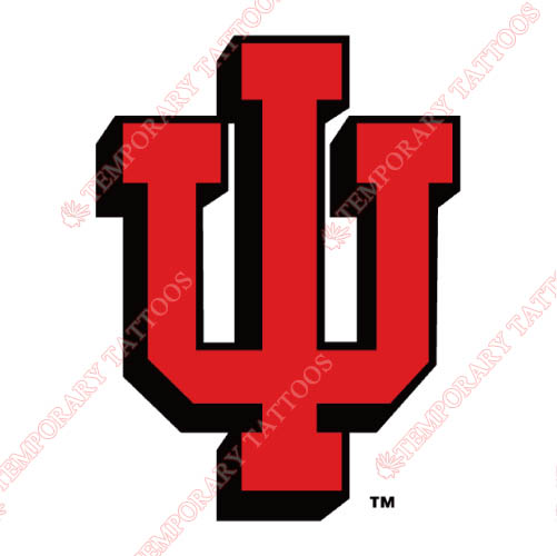 Indiana Hoosiers Customize Temporary Tattoos Stickers NO.4626